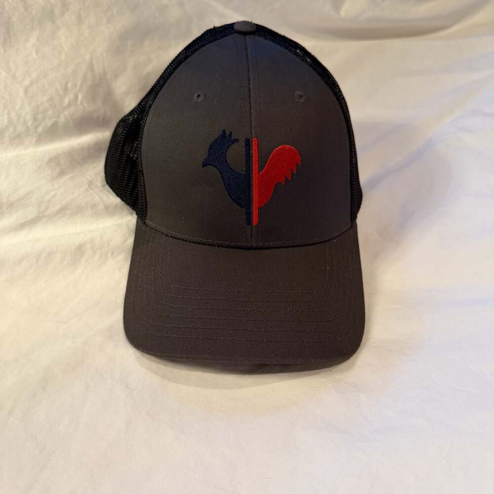 Rossignol Logo Mesh Back Trucker Hat One Size Fits Most Ski Rooster Logo Cap